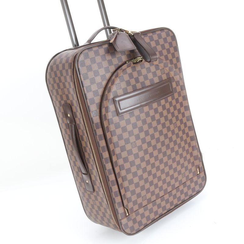 Louis Vuitton Damier Pegas 55 N23294 Leather Suitcase Carry Case Bag Business
