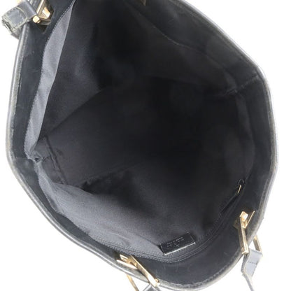 Gucci GG Canvas 002-1098 Leather Tote Bag Shoulder Hand Black Women's RRM Cy4-10