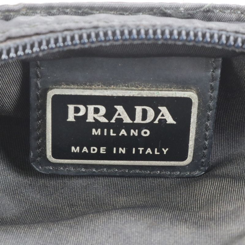 Prada Tessuto Nylon Triangle Logo Shoulder Bag Crossbody Messenger Commuter
