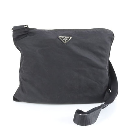 Prada Tessuto Nylon Triangle Logo Shoulder Bag Crossbody Messenger Commuter