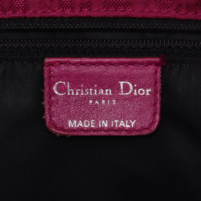 Christian Dior Trotter Leather Canvas Shoulder Bag Shoulder Tote Hand Women's