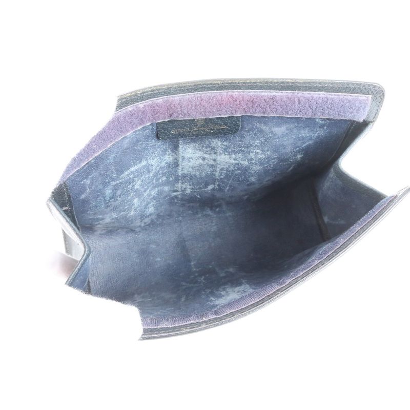 Gucci GG Supreme Sherry Line Leather Second Bag Clutch 84 01 Pouch Commuter