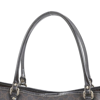 Gucci GG Supreme Leather Tote Bag Shoulder A4 197953 Brown Genuine Leather