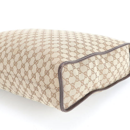 Gucci GG Canvas Leather Tote Bag Shoulder Business Commute Document Bag 181090