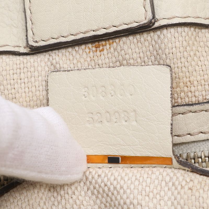 Gucci GG Canvas Diana Bamboo Leather 2WAY Shoulder Bag Crossbody Tote 308360