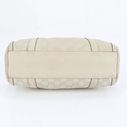 Guccissima Abby Mini Boston Leather Handbag Tote 130942 Gold Hardware Women's