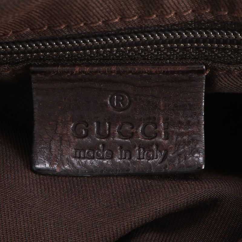 Gucci Sookie Leather Tote Bag Shoulder 211944 Brown Gold Hardware Women's RRE