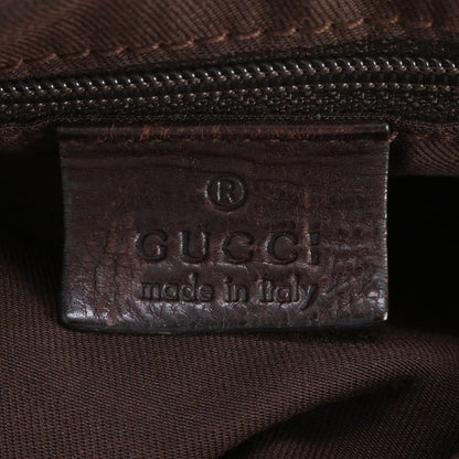 Gucci Sookie Leather Tote Bag Shoulder 211944 Brown Gold Hardware Women's RRE