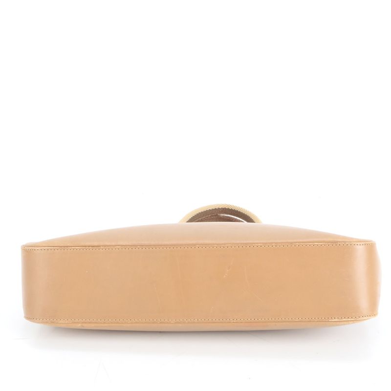 Gucci Sherry Line Leather Tote Bag Shoulder Hand 002-1135 Brown Women RRE Cz41-4