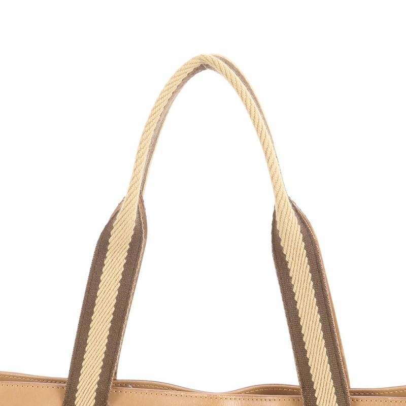 Gucci Sherry Line Leather Tote Bag Shoulder Hand 002-1135 Brown Women RRE Cz41-4