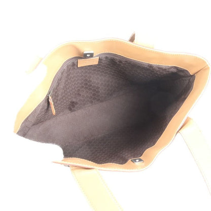 Gucci Sherry Line Leather Tote Bag Shoulder Hand 002-1135 Brown Women RRE Cz41-4