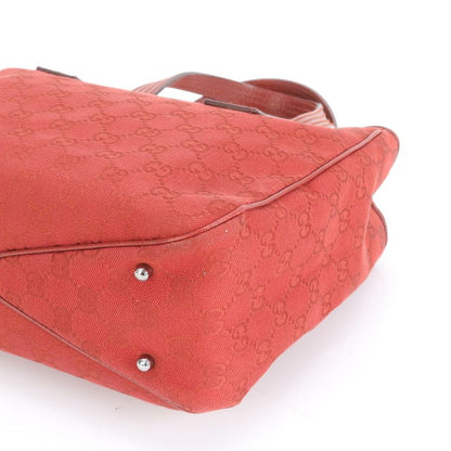 Gucci GG Canvas Leather Tote Bag 113019 Shoulder Hand Women's CCE Cz32-10