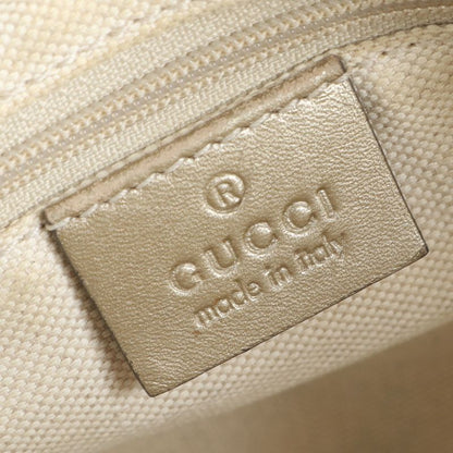 Gucci GG Canvas Sookie 247902 Leather 2WAY Shoulder Bag Crossbody Tote Brown