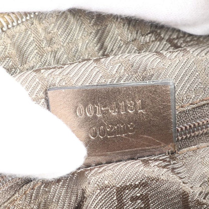 Gucci Leather Shoulder Bag Shoulder One Shoulder Hobo 001 4181 Gold Genuine