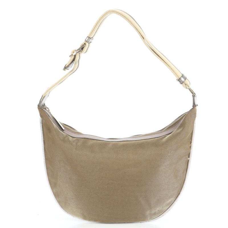 Gucci Leather Shoulder Bag Shoulder One Shoulder Hobo 001 4181 Gold Genuine