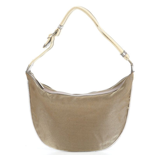 Gucci Leather Shoulder Bag Shoulder One Shoulder Hobo 001 4181 Gold Genuine