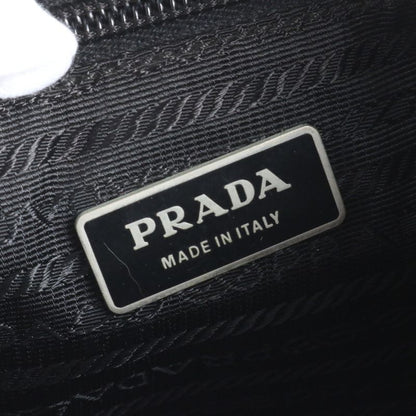 Prada Tessuto Nylon Triangle Logo Leather Shoulder Bag Crossbody Messenger Men