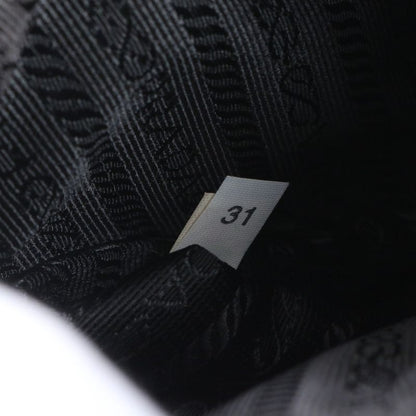 Prada Tessuto Nylon Triangle Logo Leather Shoulder Bag Crossbody Messenger Men