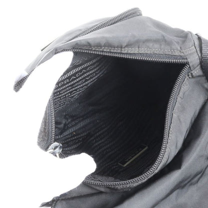 Prada Tessuto Nylon Triangle Logo Leather Shoulder Bag Crossbody Messenger Men