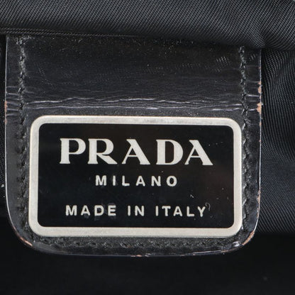 Prada Tessuto Nylon Triangle Logo Leather Shoulder Bag Crossbody Messenger Men