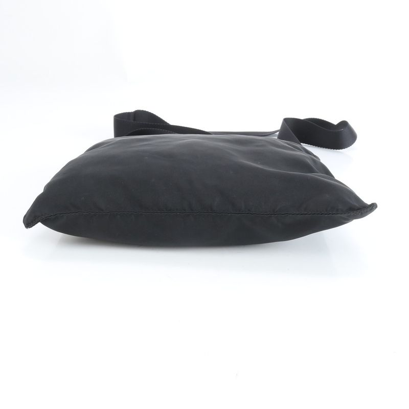 Prada Tessuto Nylon Triangle Logo Leather Shoulder Bag Crossbody Messenger Men