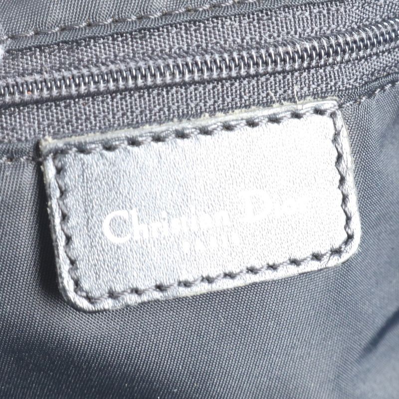 Christian Dior Trotter Leather Shoulder Bag Crossbody Messenger Black Men's EEE