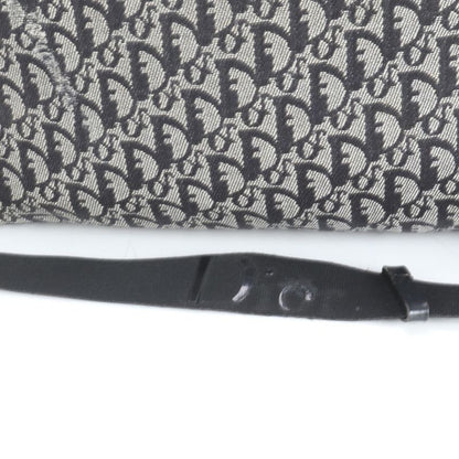 Christian Dior Trotter Leather Shoulder Bag Crossbody Messenger Black Men's EEE