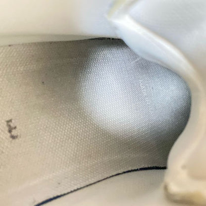 Celine Sneakers 38 Women - White And Black High Cut Leather