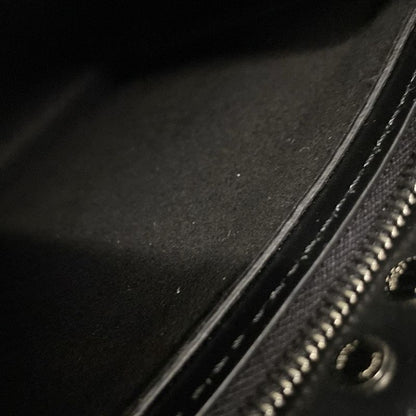 Fendi Handbag Peekaboo ICYX Cross 7va582 Black Leather