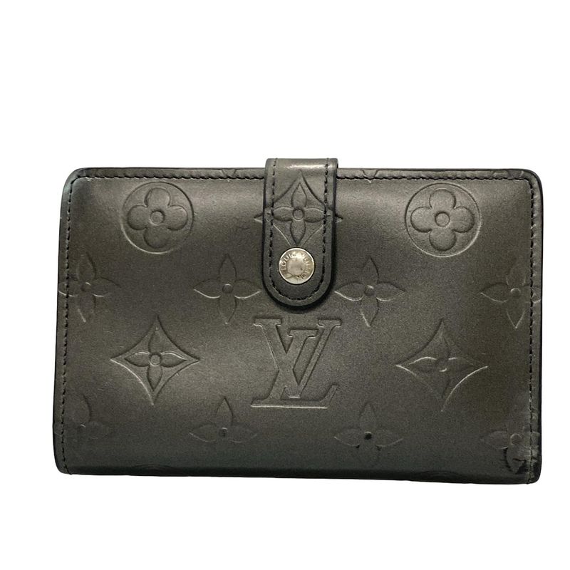 Louis Vuitton Monogram Vernis Portefeuille Viennois M91533 Gliarde Deco Leather