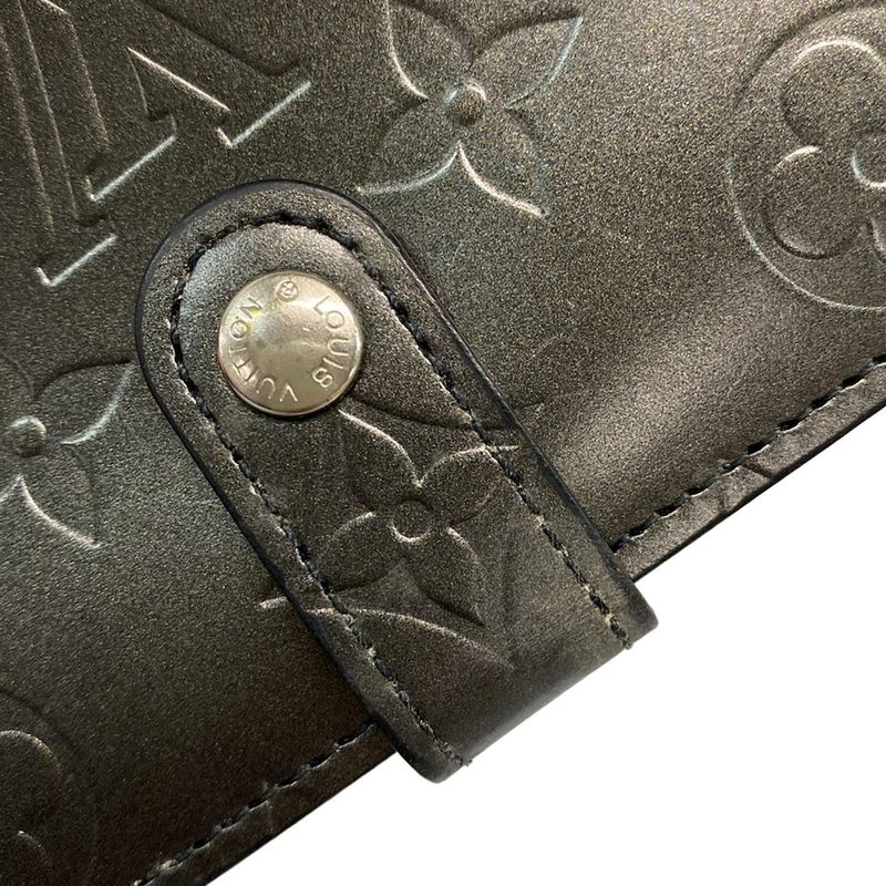 Louis Vuitton Monogram Vernis Portefeuille Viennois M91533 Gliarde Deco Leather