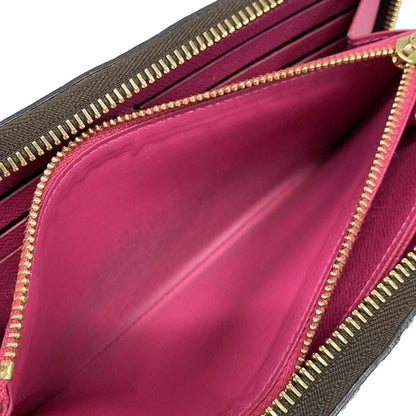 Louis Vuitton Long Wallet Love Lock Zippy Wallet M64116 Monogram Canvas×multi