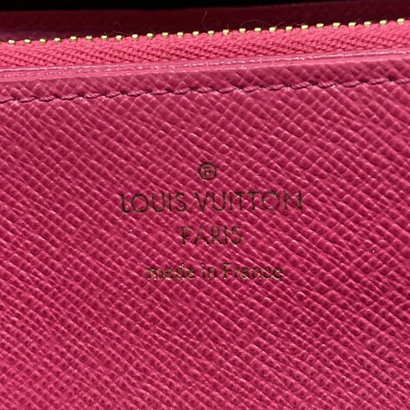 Louis Vuitton Long Wallet Love Lock Zippy Wallet M64116 Monogram Canvas×multi