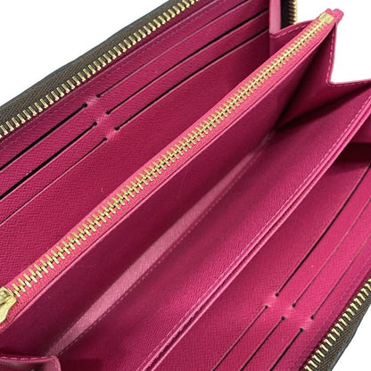 Louis Vuitton Long Wallet Love Lock Zippy Wallet M64116 Monogram Canvas×multi