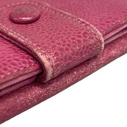 Chanel W Hook Wallet - Pink