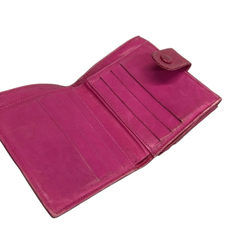 Chanel W Hook Wallet - Pink