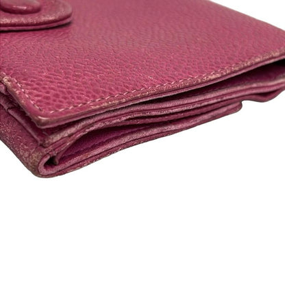 Chanel W Hook Wallet - Pink