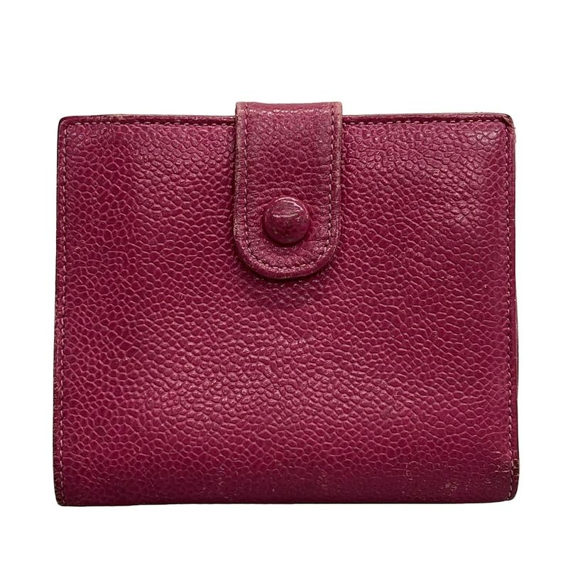 Chanel W Hook Wallet - Pink