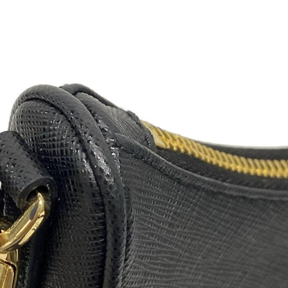 Prada Shoulder Bag Beautiful Re-edition 2005 Re-nylon Bag 1bh204 Black Re-editio