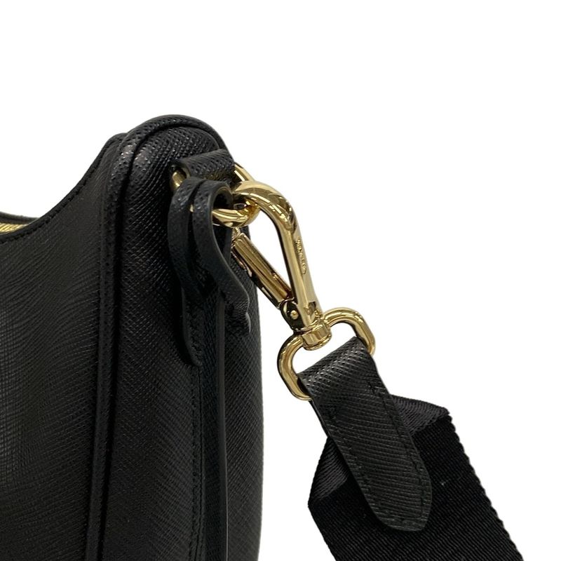 Prada Shoulder Bag Beautiful Re-edition 2005 Re-nylon Bag 1bh204 Black Re-editio