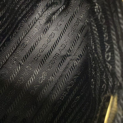 Prada Shoulder Bag Beautiful Re-edition 2005 Re-nylon Bag 1bh204 Black Re-editio