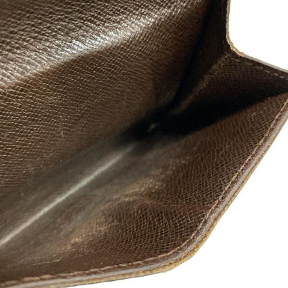 Louis Vuitton Coin Case Damier Lladro N62925 Ebène