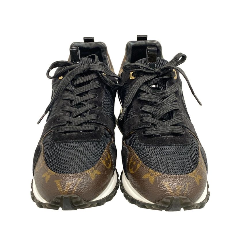 Louis Vuitton Sneakers 37 1/2 Women's Runaway Line Sneakers 1a3cw4 Black X Dark