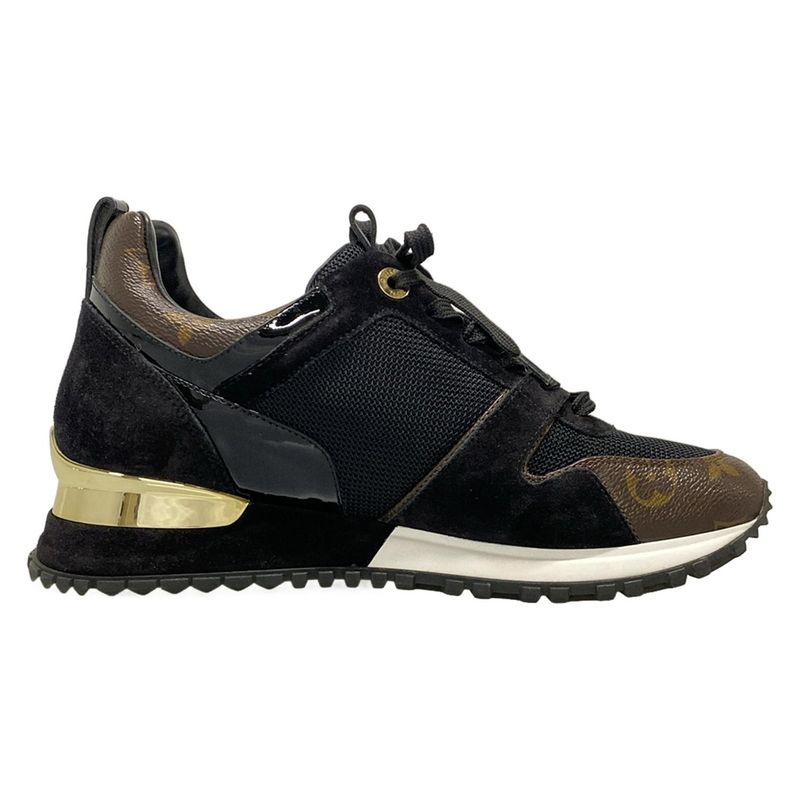 Louis Vuitton Sneakers 37 1/2 Women's Runaway Line Sneakers 1a3cw4 Black X Dark