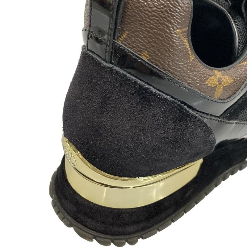 Louis Vuitton Sneakers 37 1/2 Women's Runaway Line Sneakers 1a3cw4 Black X Dark