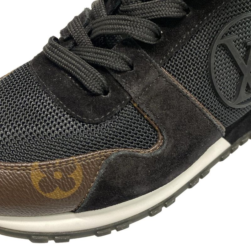 Louis Vuitton Sneakers 37 1/2 Women's Runaway Line Sneakers 1a3cw4 Black X Dark