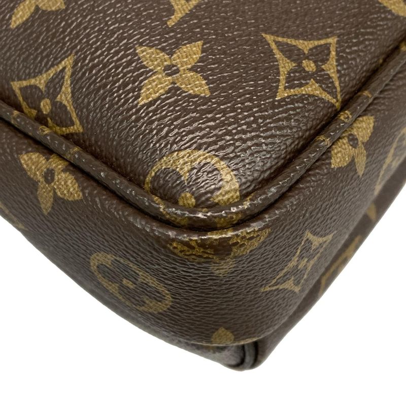 Louis Vuitton Shoulder Bag Monogram Split Messenger PM M43843 Monogram × Blue