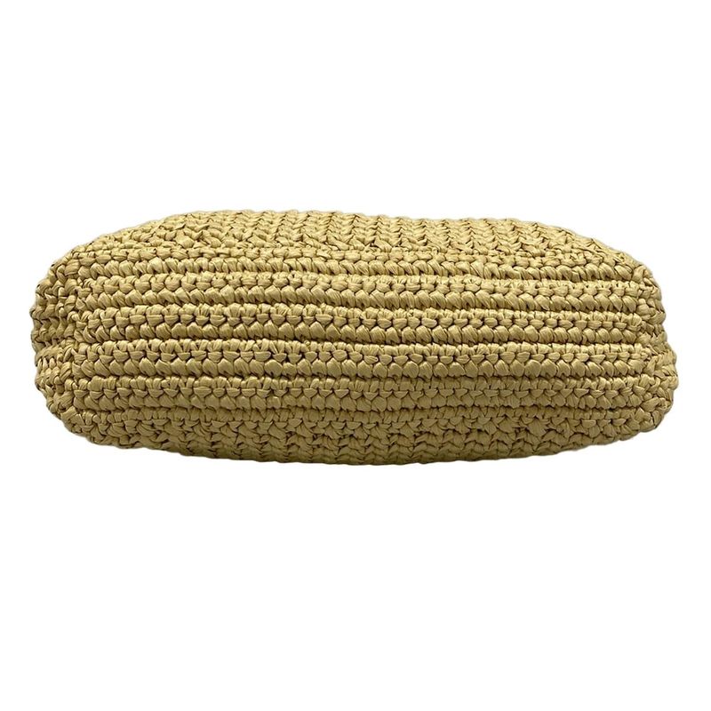 Prada Tote Bag Crochet 1bg422 Beige