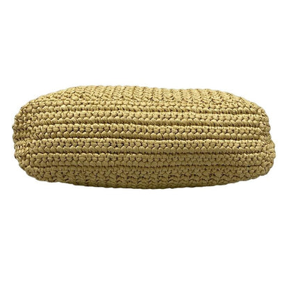 Prada Tote Bag Crochet 1bg422 Beige