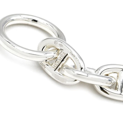 Hermes Bracelet Chaine D'ancre PM Silver 925 Silver 15 Frames Star Ring Silver